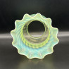 Vaseline Glass Lamp Shade for an Arts and Crats Oil Lamp