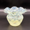 Vaseline Horse Chestnut Pattern Glass by Richardson and Son