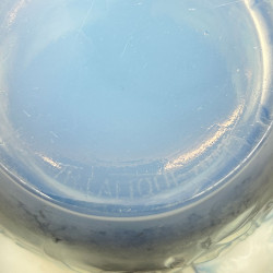 Rene Lalique Clear and Opalescent Glass Vase St Francois