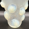Rene Lalique Clear and Opalescent Glass Vase St Francois