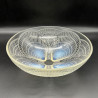 Rene Lalique Clear and Opalescent Glass Coquilles Bowl, No1