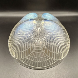 Rene Lalique Clear and Opalescent Glass Coquilles Bowl, No1